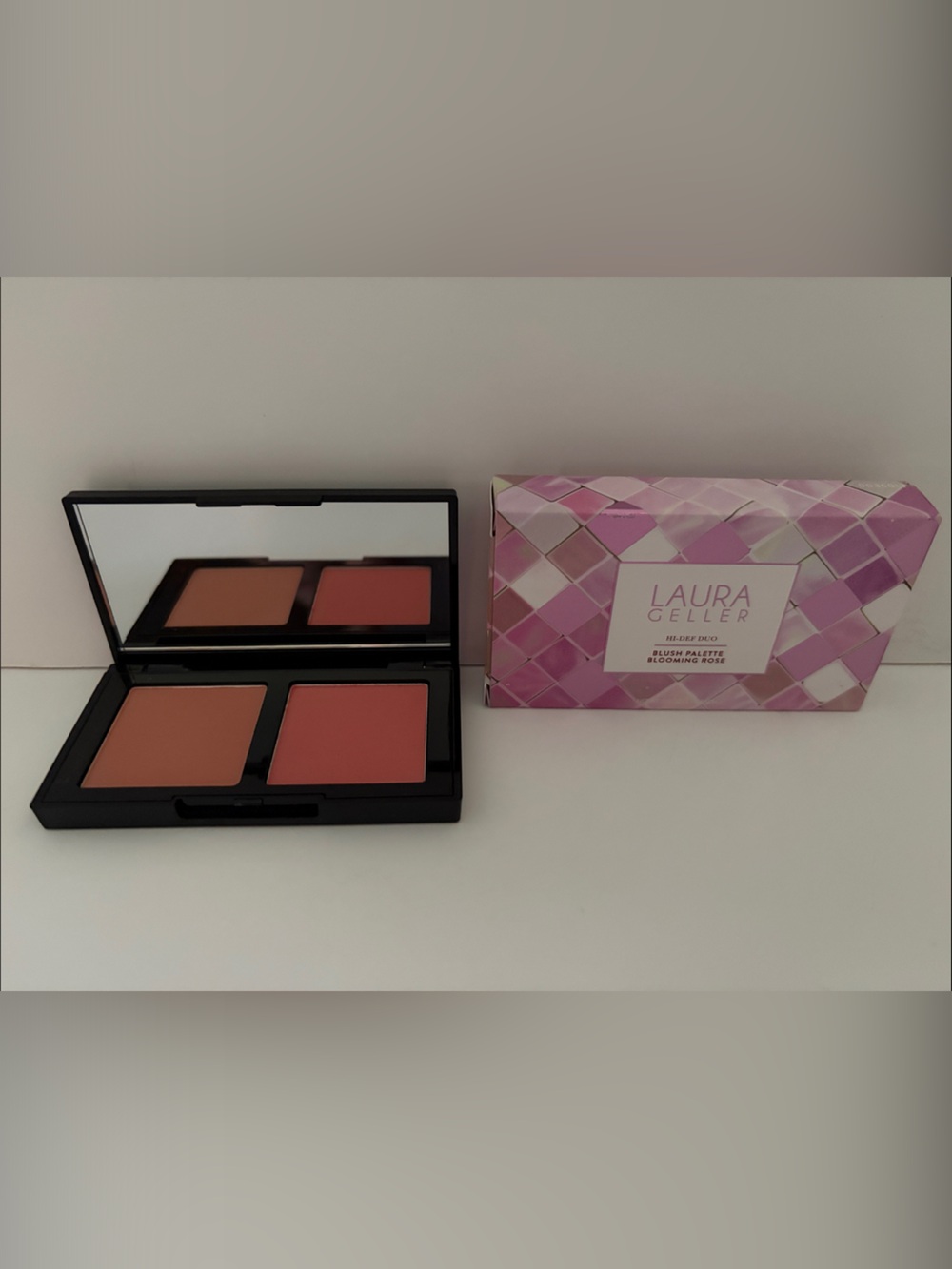 Laura Geller Hi-Def Duo Blush Palette - Blooming Rose